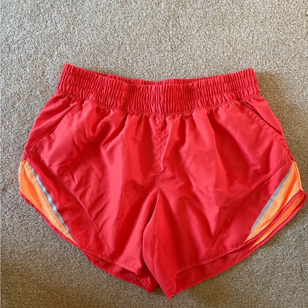 Athletic Works Red and Orange Women's Shorts